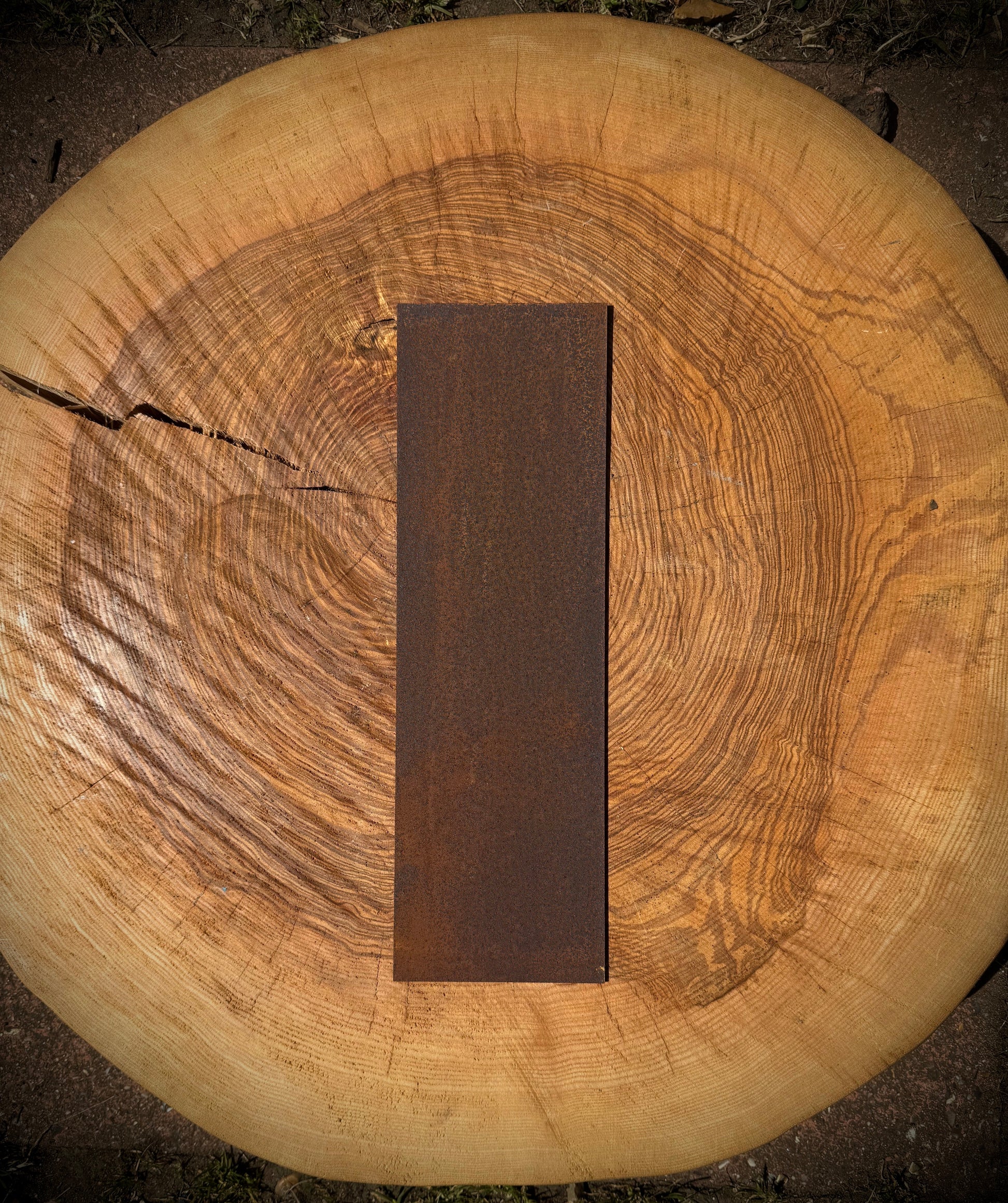 5" Fat Font Rusty Metal Letters A-Z 0-9