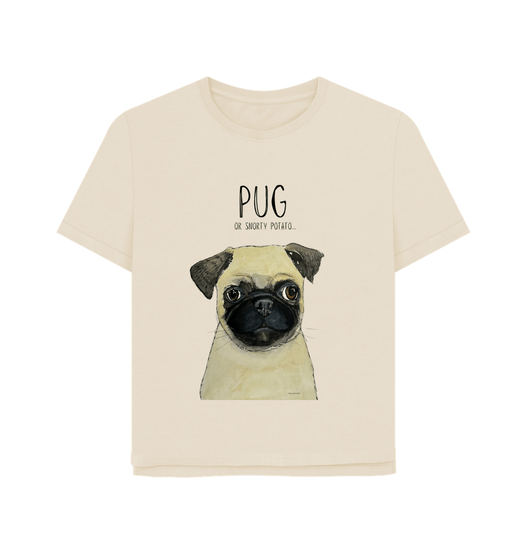 Pug Women's Relaxed Fit T Shirt