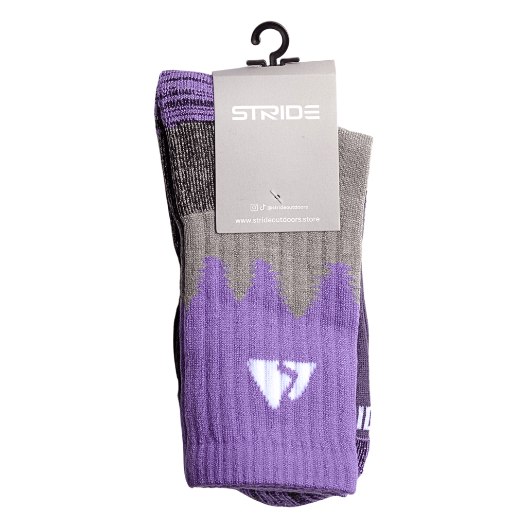 Merino Wool Crew Socks Thermal Hiking Unisex