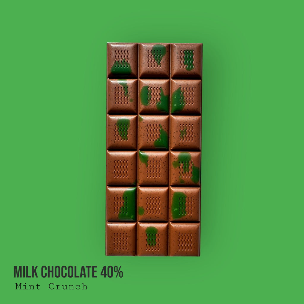 Milk 40% Mint Crunch 110g