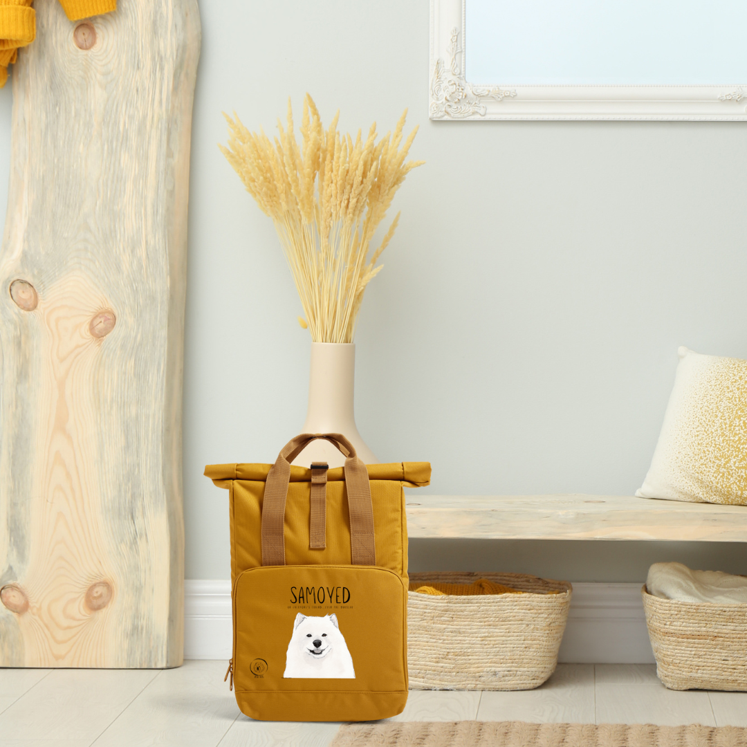 Pack It Up, Pup – Samoyed Style On Your Back