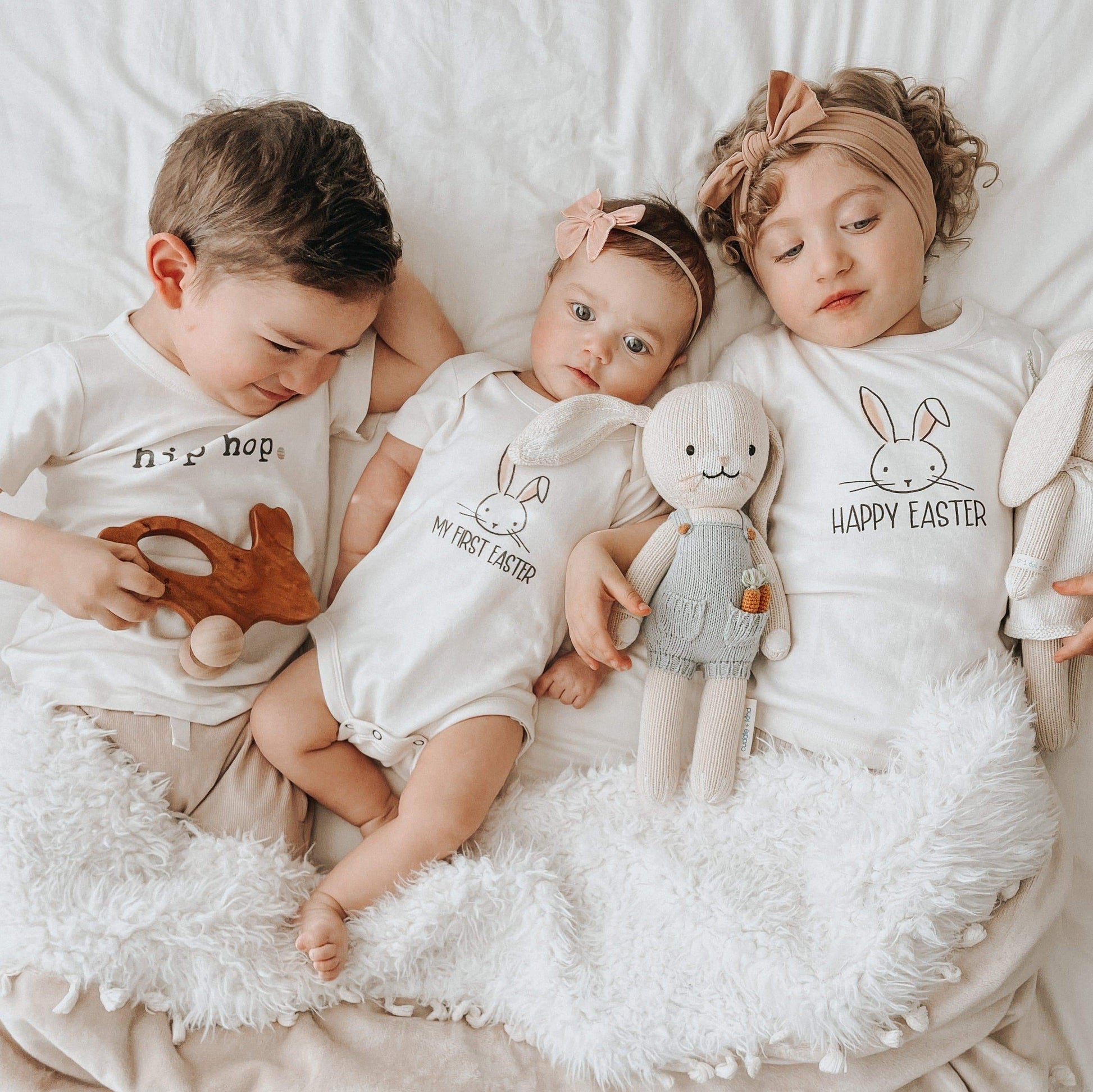 Happy Easter Bunny Kids Graphic Tee