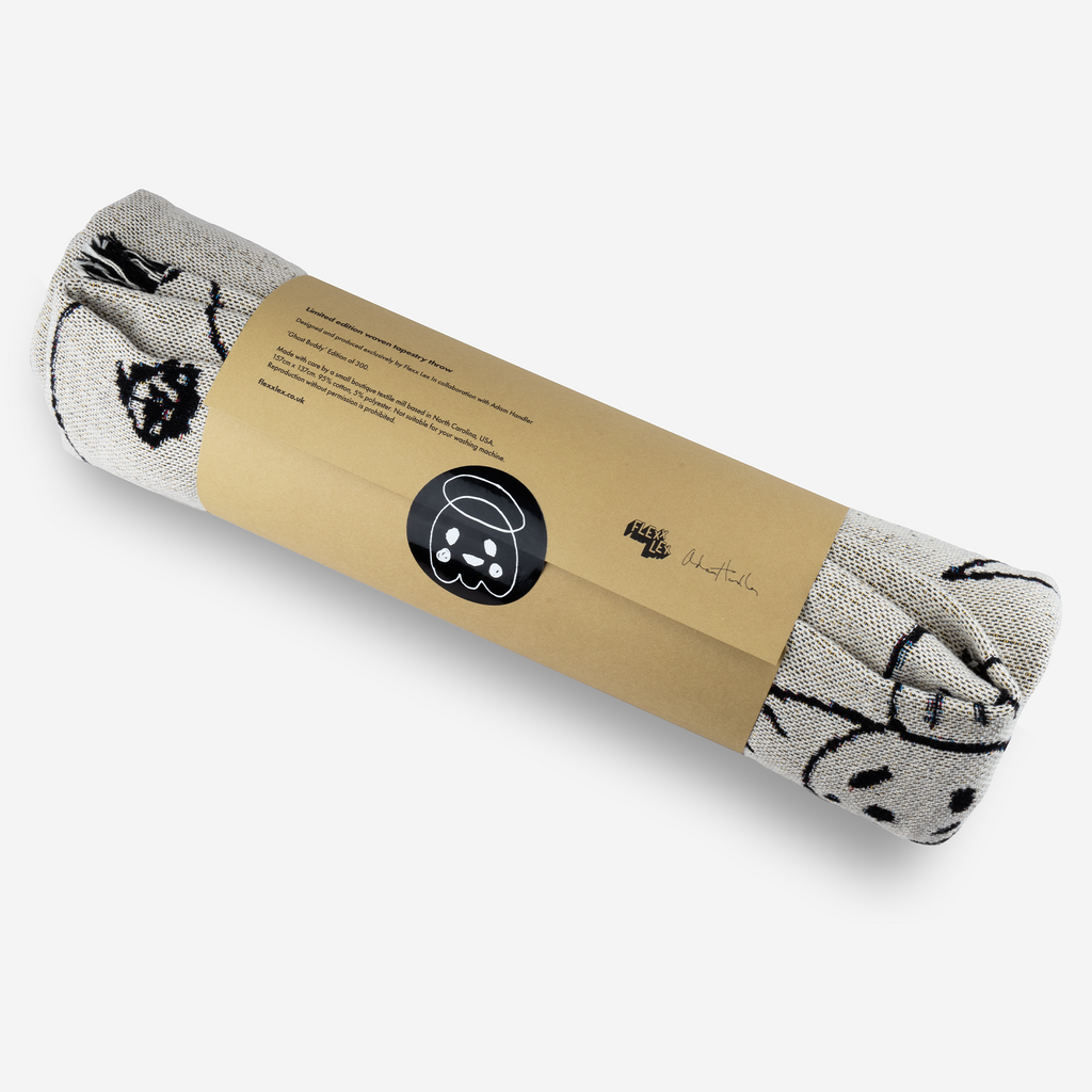 Ghost Buddy Tapestry Throw