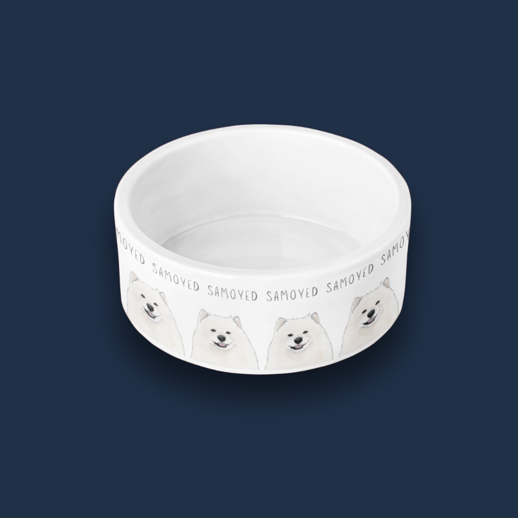 Bowl of Fluff: The Samoyed Dining Experience