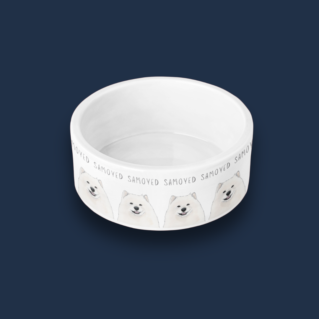 Bowl of Fluff: The Samoyed Dining Experience