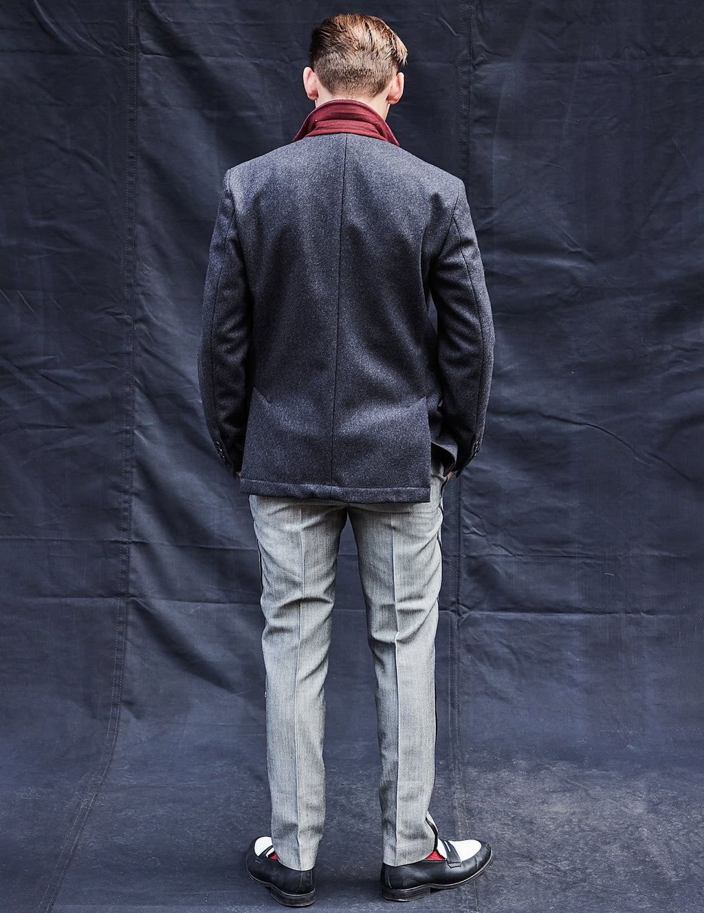 Grey Tailored Trousers