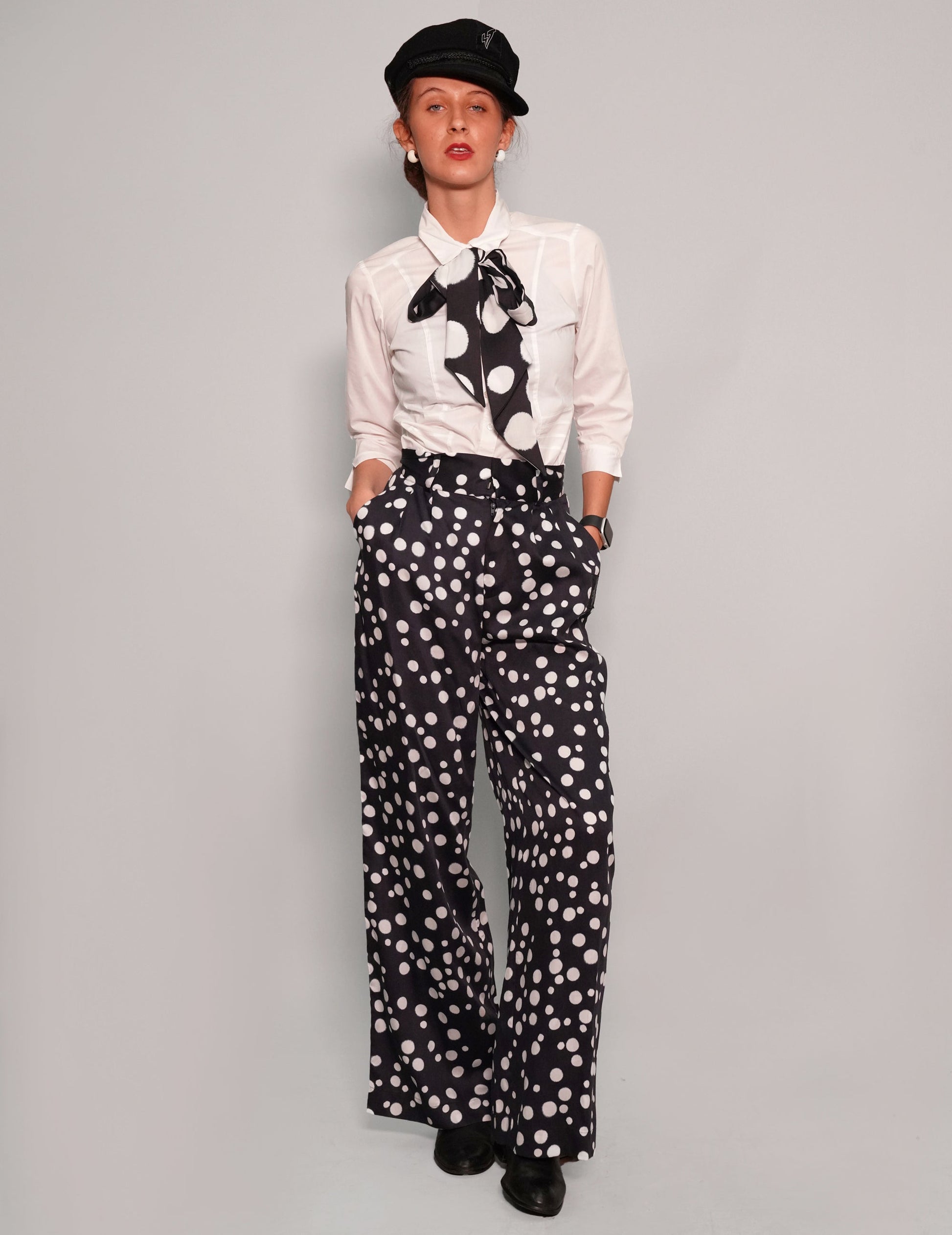 Polka Dot Trousers