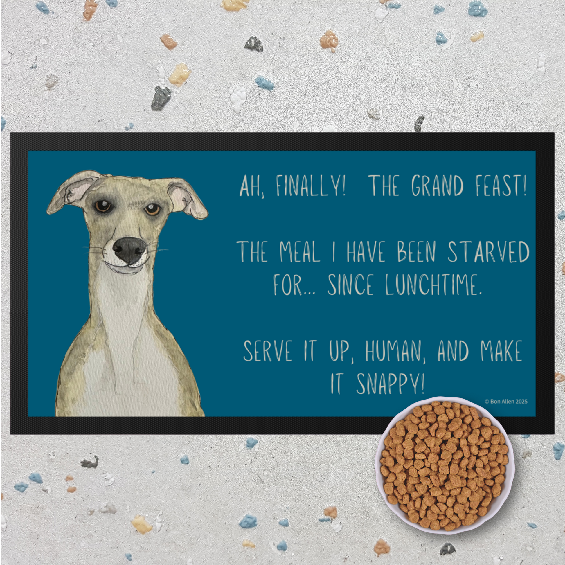 Whippet Real Good – The Ultimate Feast Mat