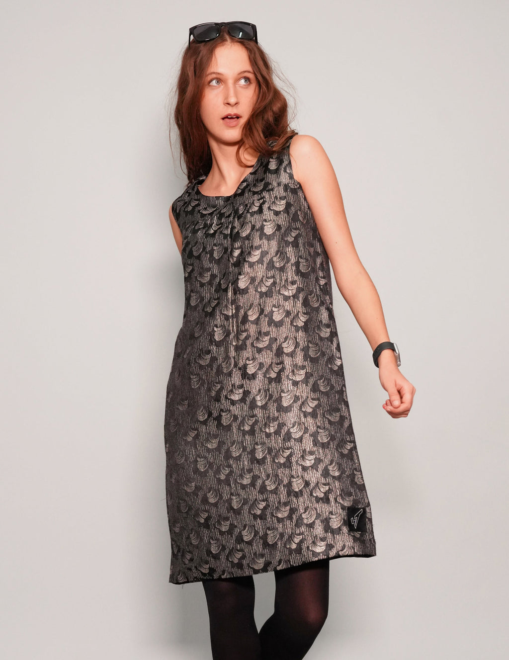 Shell-Patterned Dress