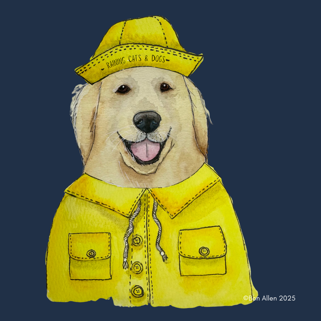 Stay Dry, Stay Golden – The Ultimate Retriever Umbrella