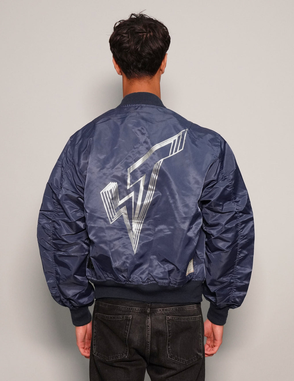 MA-1 Light Weight Bomber Jacket in Blue