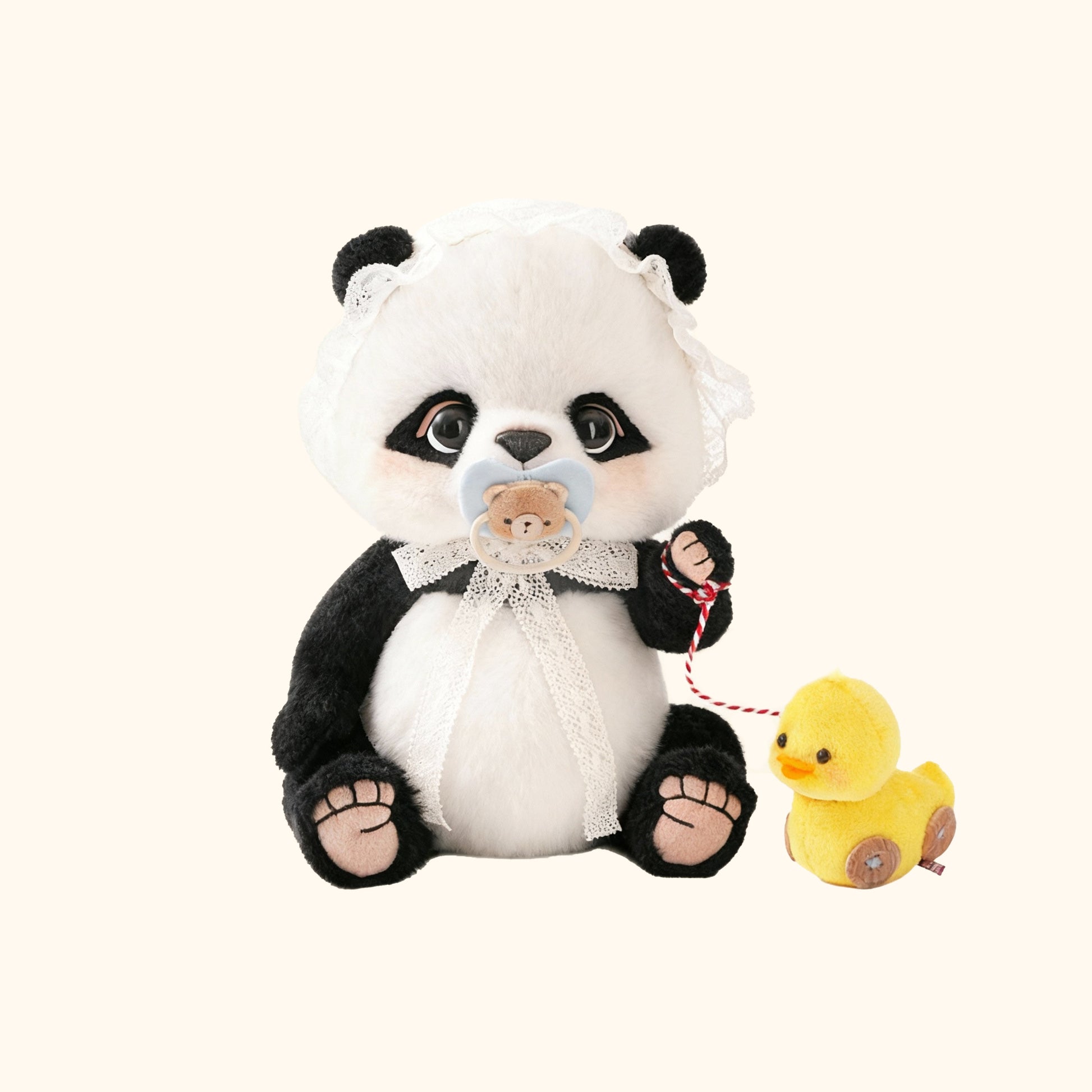 Manman Panda Plush Toy with Cosmic Accessories