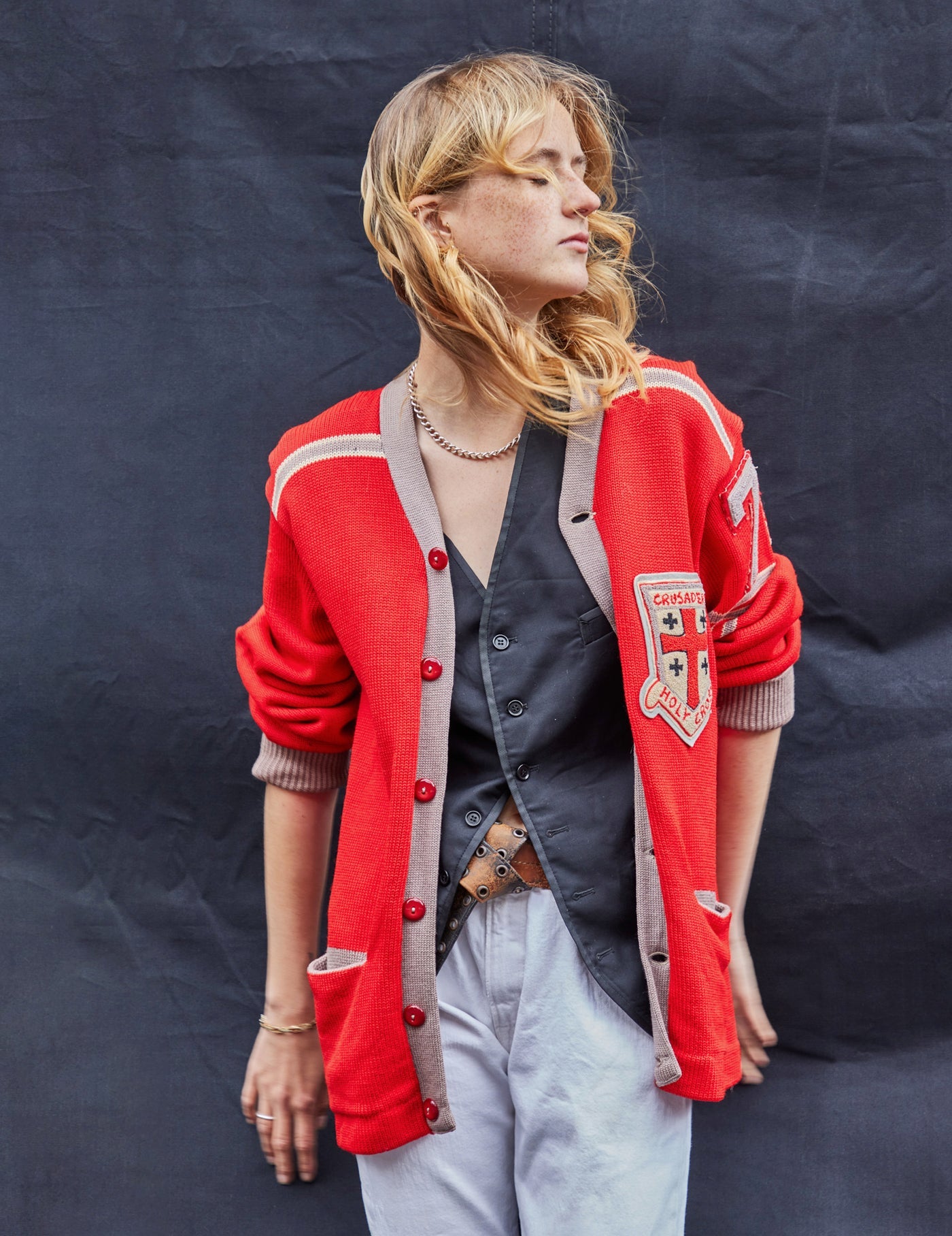 Vintage Crusader Cardigan