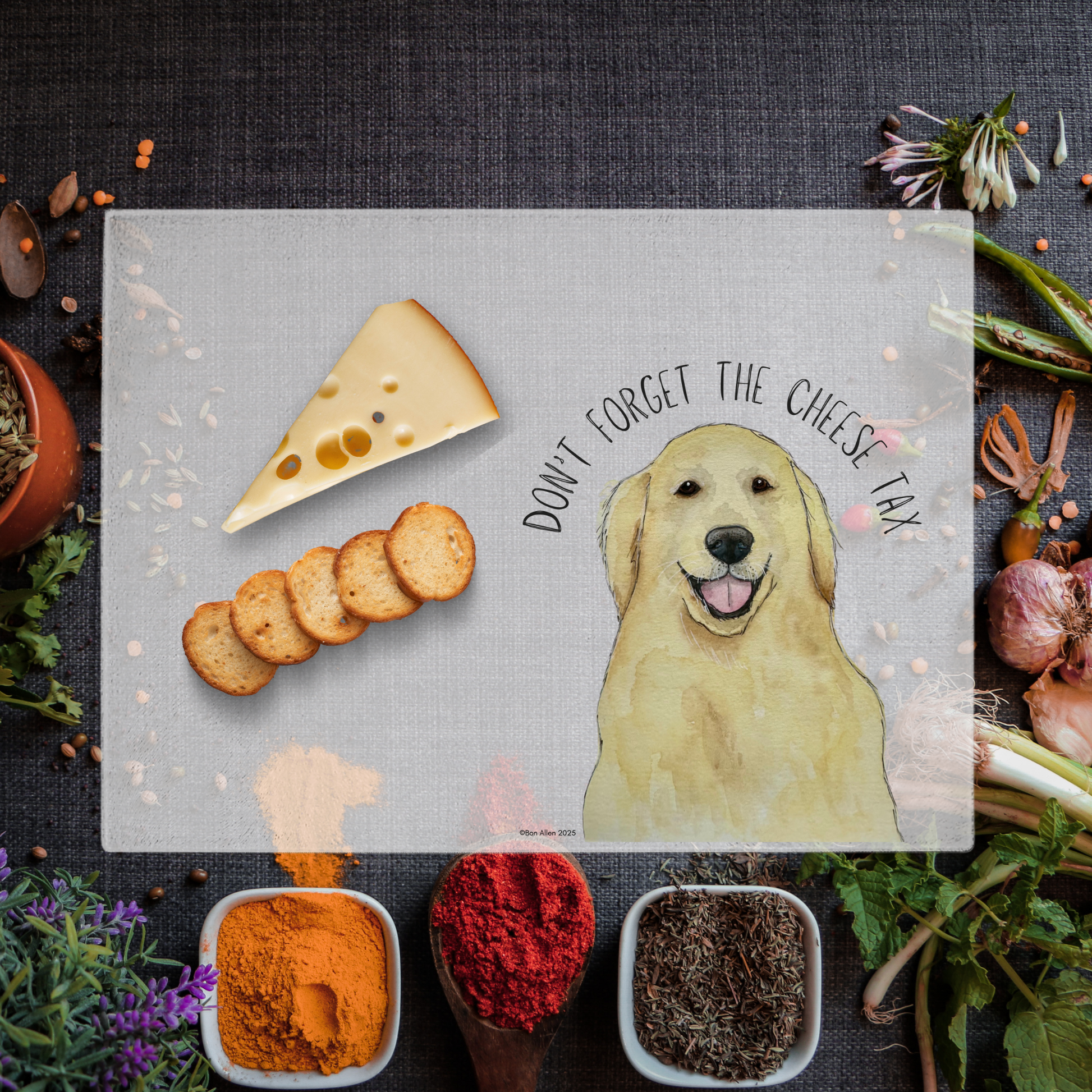 Golden Rule: Pay the Cheese Tax – Chopping Board