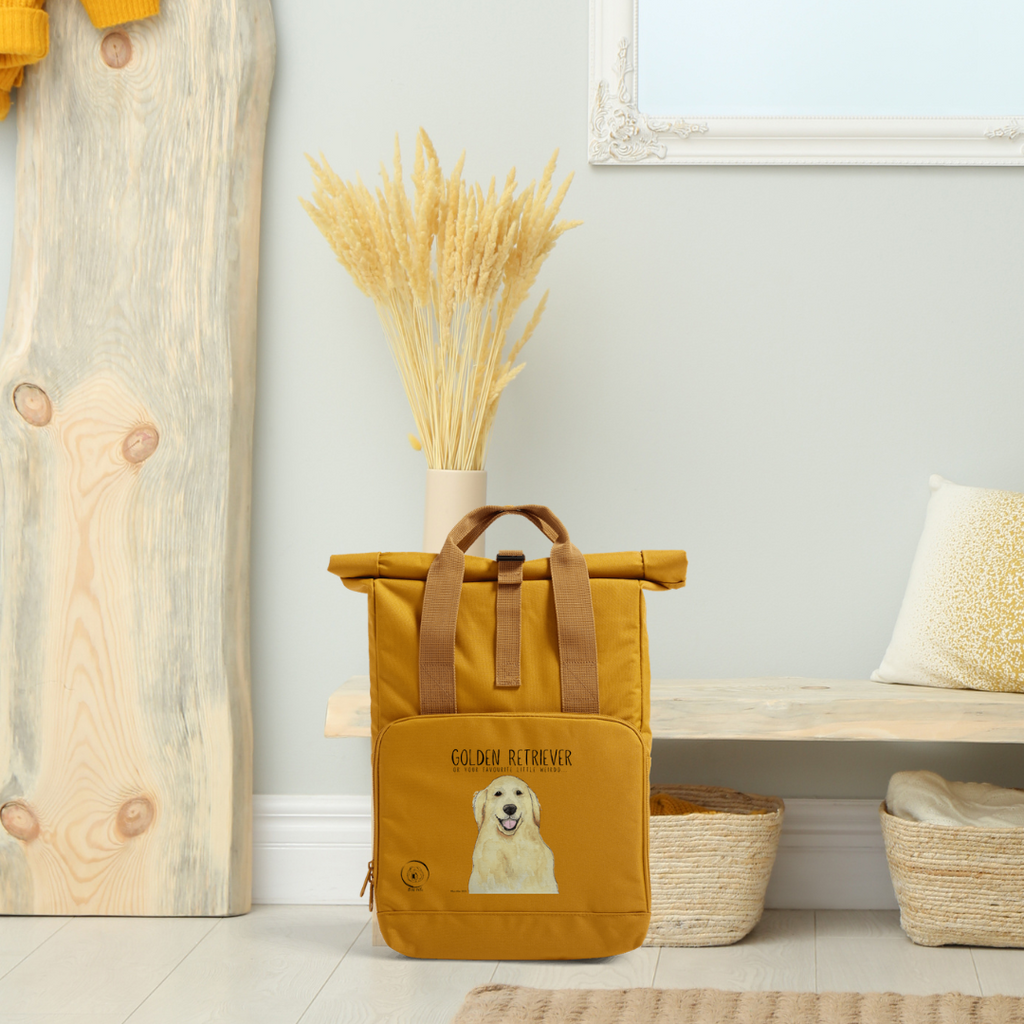 Carry Your Chaos – Golden Retriever Backpack