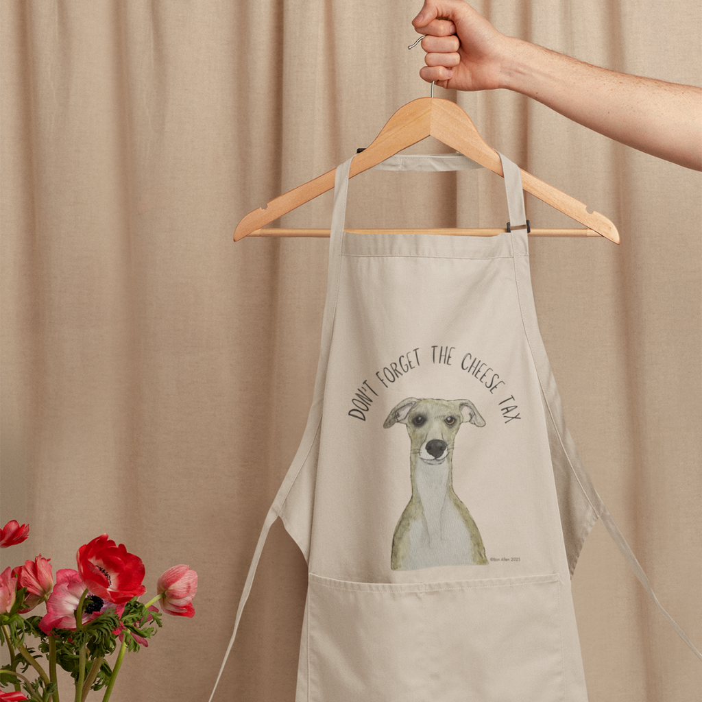 Whippet-Approved Apron: Pay the Cheese Tax!