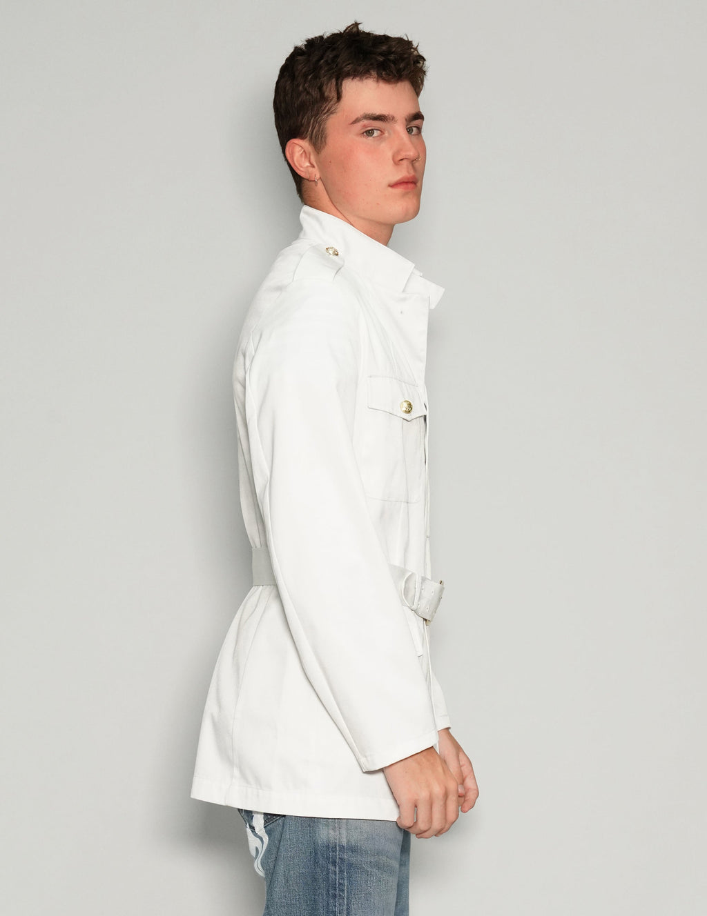 Tropical Army Dress Jacket