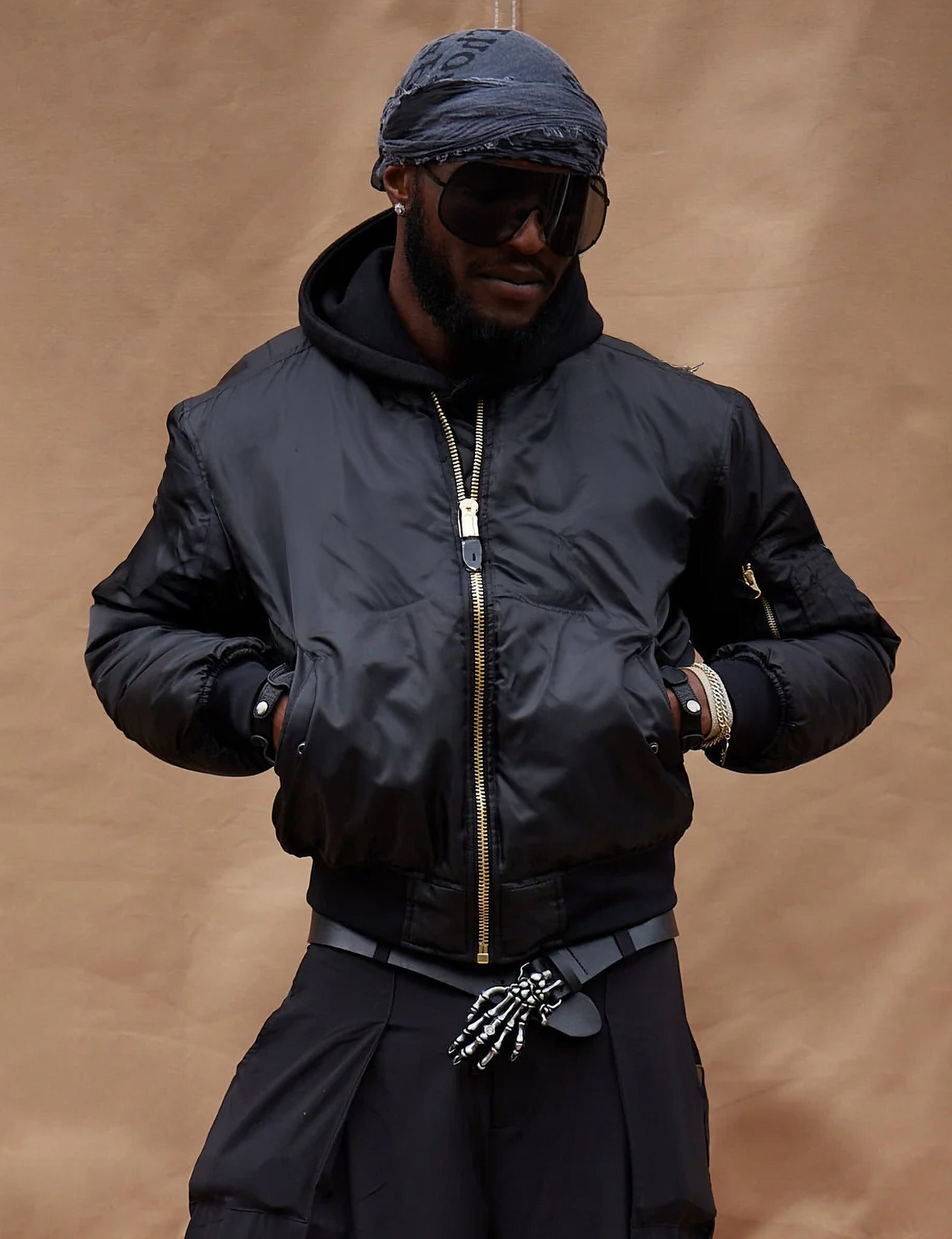 MA-1 Bomber in Black