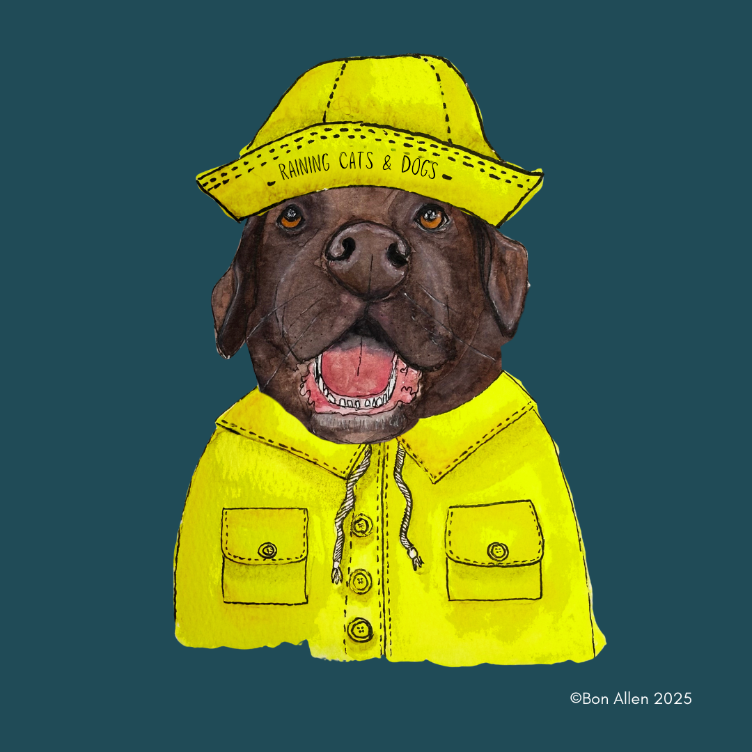 Reign or Shine – The Om Nom Nomnivore Golf Umbrella