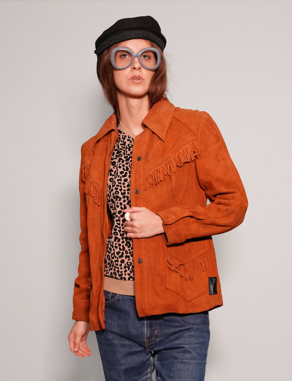 Orange Cowgirl Jacket