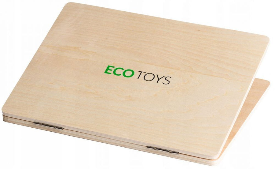 Ecotoys Wooden Laptop – Educational & Interactive Toy for Kids by ECOTOYS at www.brixbailey.com