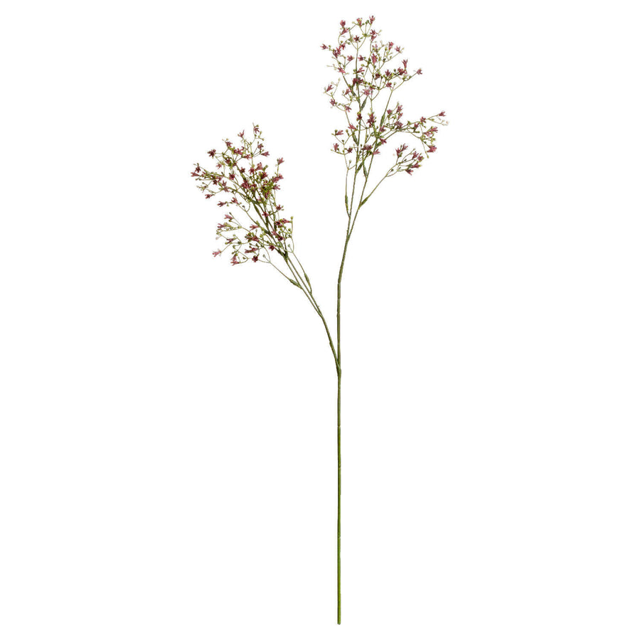 Lifelike purple wildflower spray with delicate blooms, 72cm tall, perfect for rustic or modern decor  by Sostter at brixbailey.com