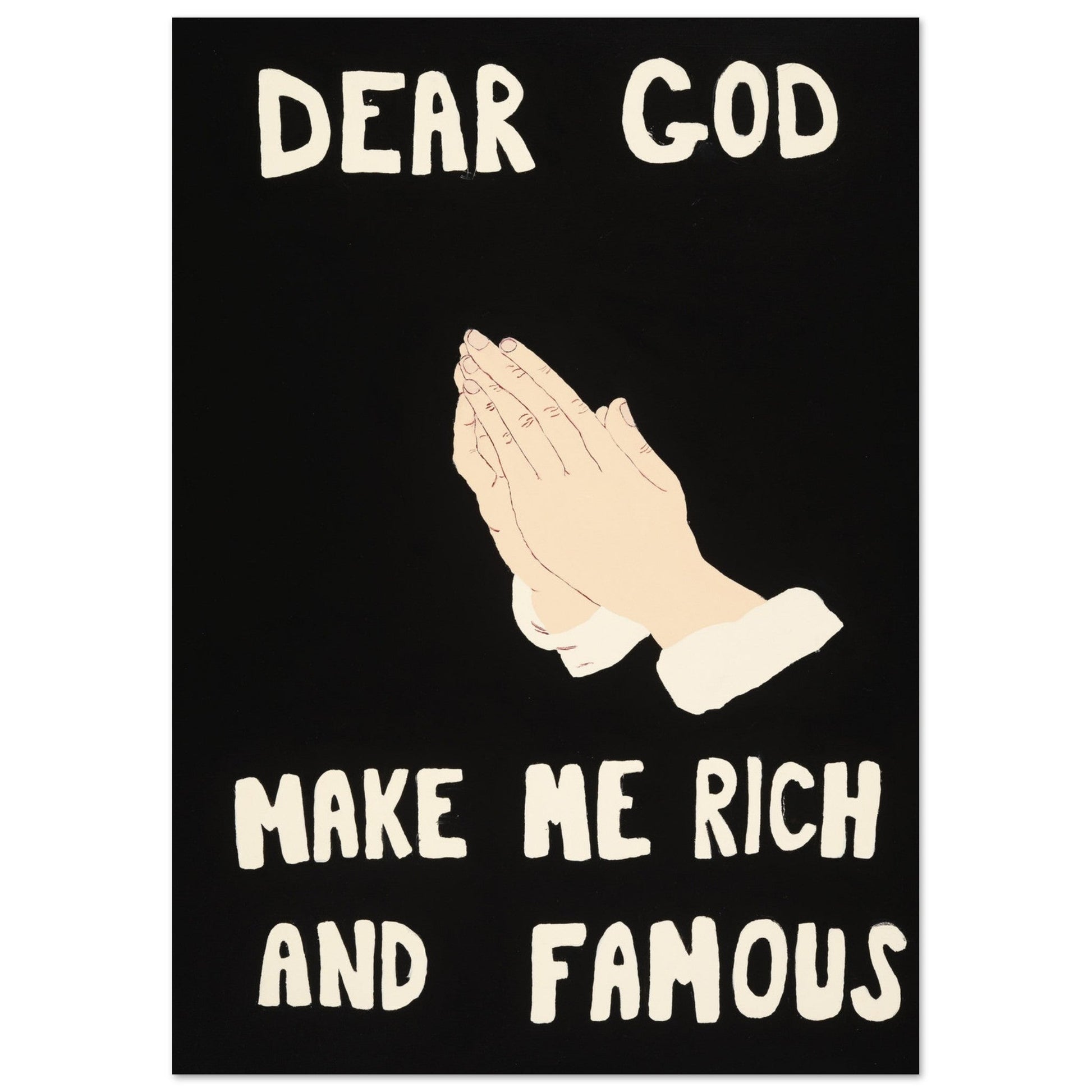 Modern Prayer Quirky Wall Art