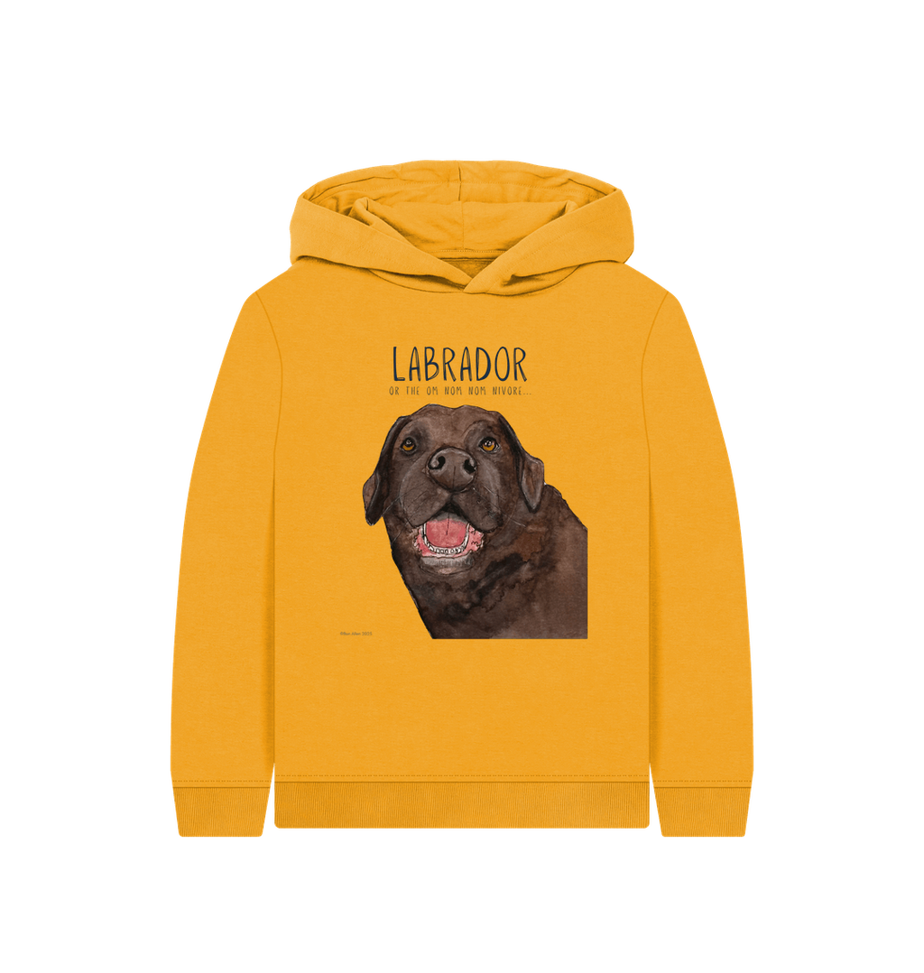 Snack Mode: Activated – The Chocolate Labrador Kids’ Hoodie