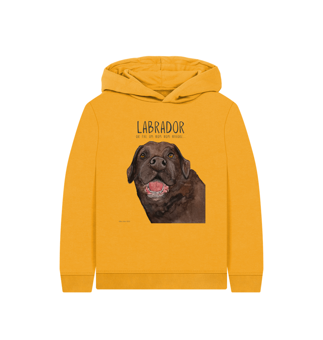 Snack Mode: Activated – The Chocolate Labrador Kids’ Hoodie