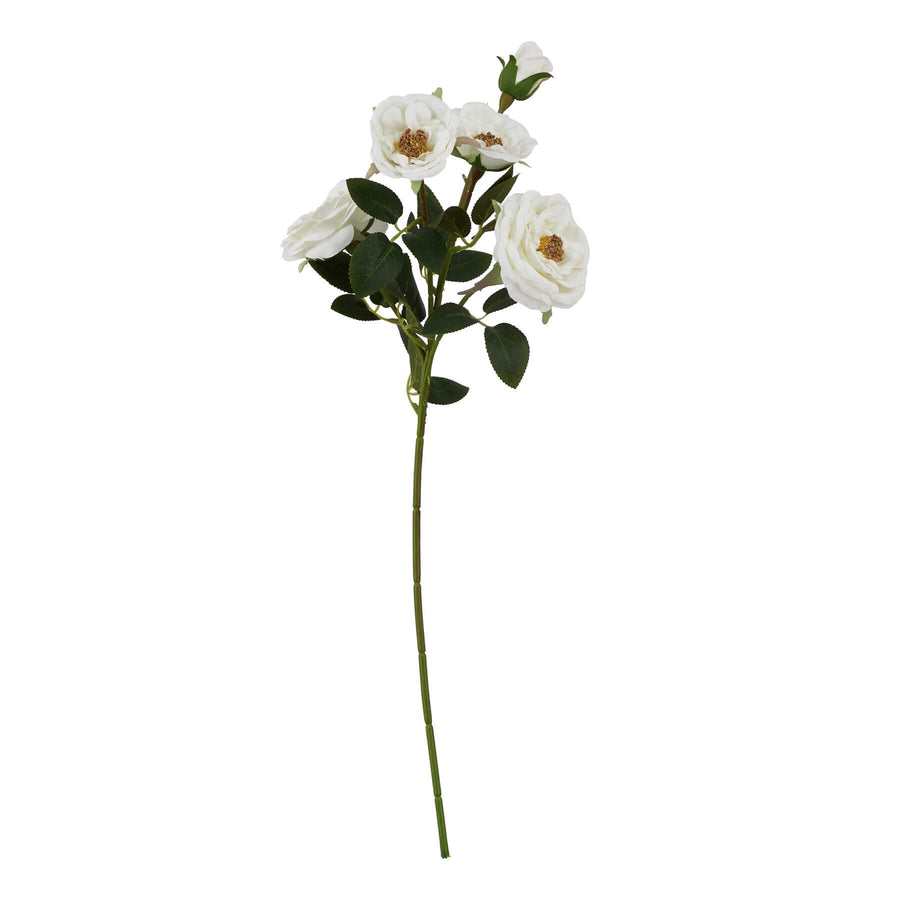 Lifelike white faux hedge rose stems with green foliage, perfect for home decor and floral arrangements  

**  
âœ… **Keywords:** faux hedge roses, white, green foliage, home decor, floral arrangements  
âœ… **Clear description:** Visually describes the product (roses + foliage) and its purpose (decor/arrangements)  
âœ… **SEO & accessibility:** Natural keyword placement, avoids redundancy, useful for screen readers by Sostter at brixbailey.com