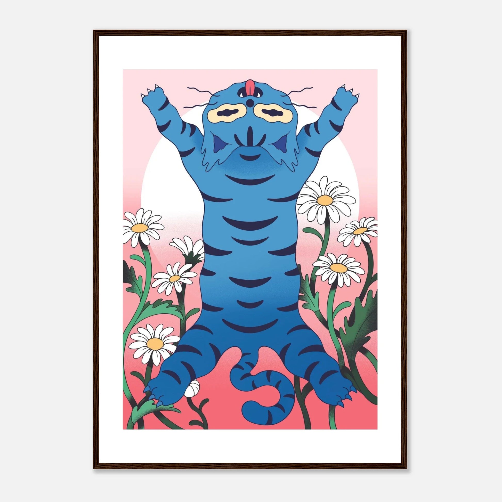 Cat's Whole Life Framed Print