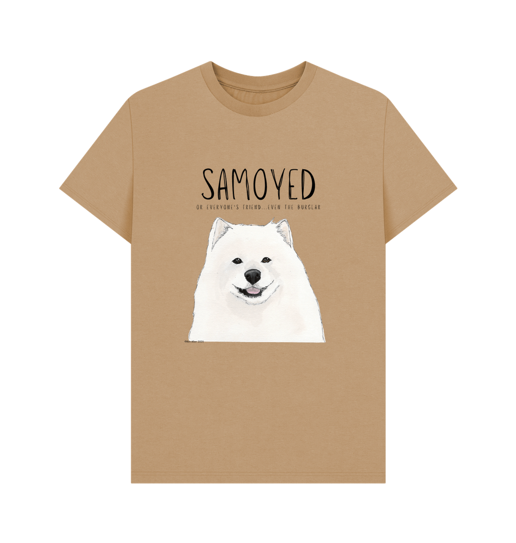 Fluff Happens – Samoyed T-Shirt for Friendly Gentlemen