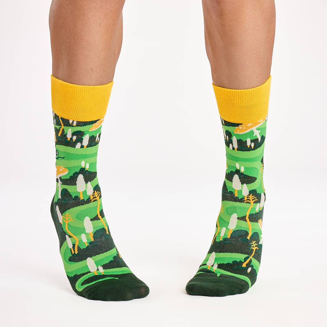 Hiss terical Jungle Socks