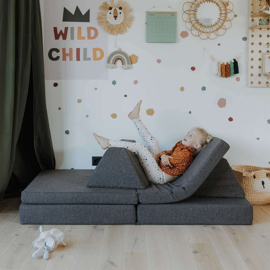 Monboxy Montessori Play Sofa – Flexible, Safe & Creative for Kids by Monboxy at www.brixbailey.com