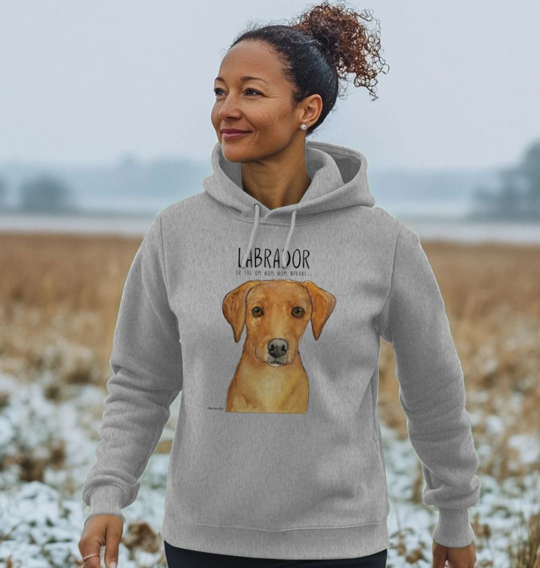 Powered by Snacks: The Fox Red Labrador Hoodie