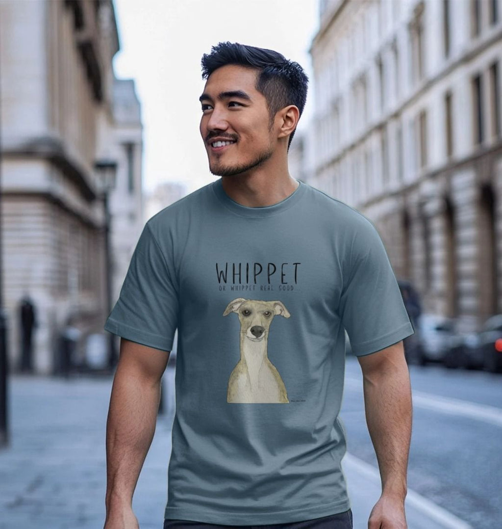 Whippet-Approved Tee: Ethical, Soft & Ready for Zoomies!