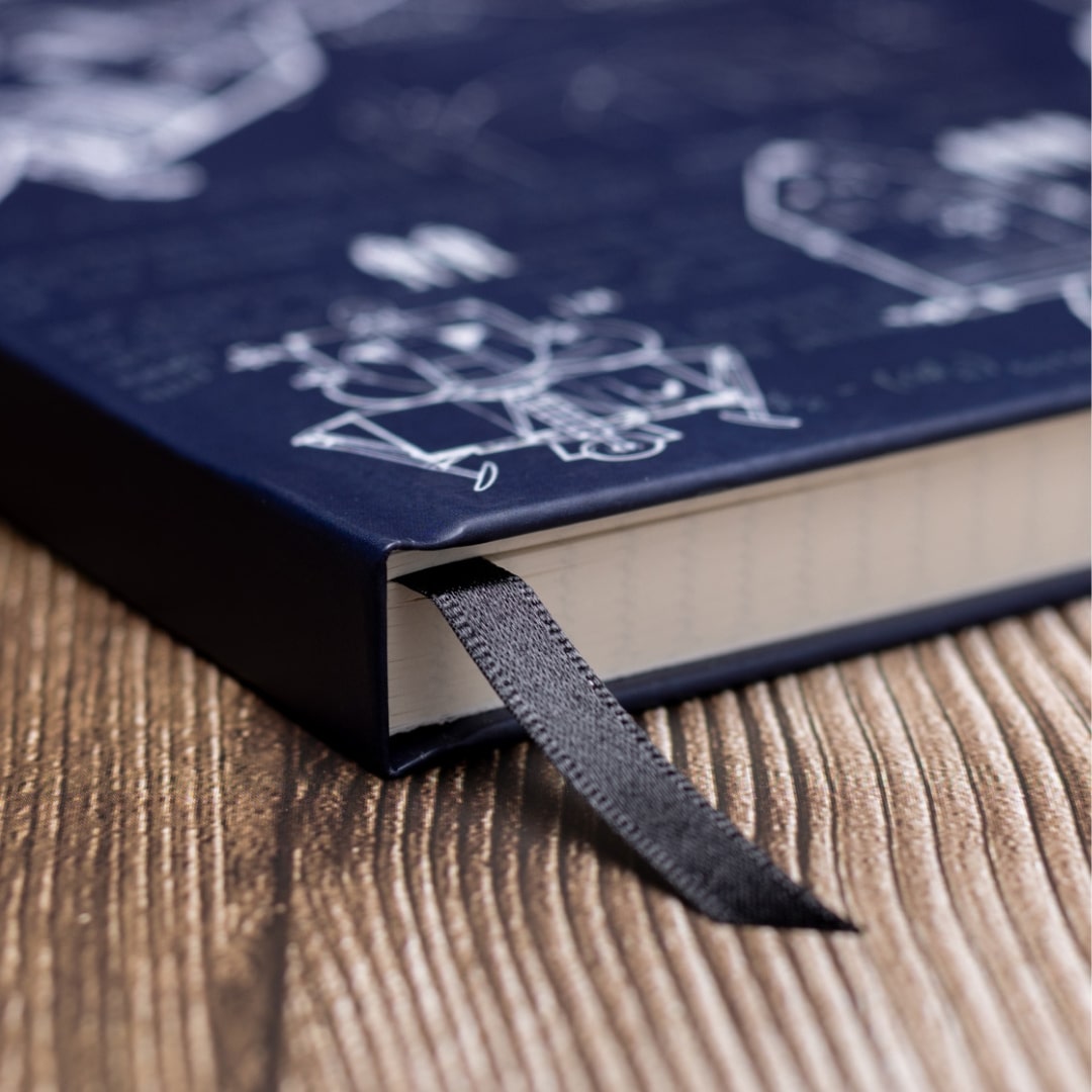 Space Exploration A5 Hardcover Notebook