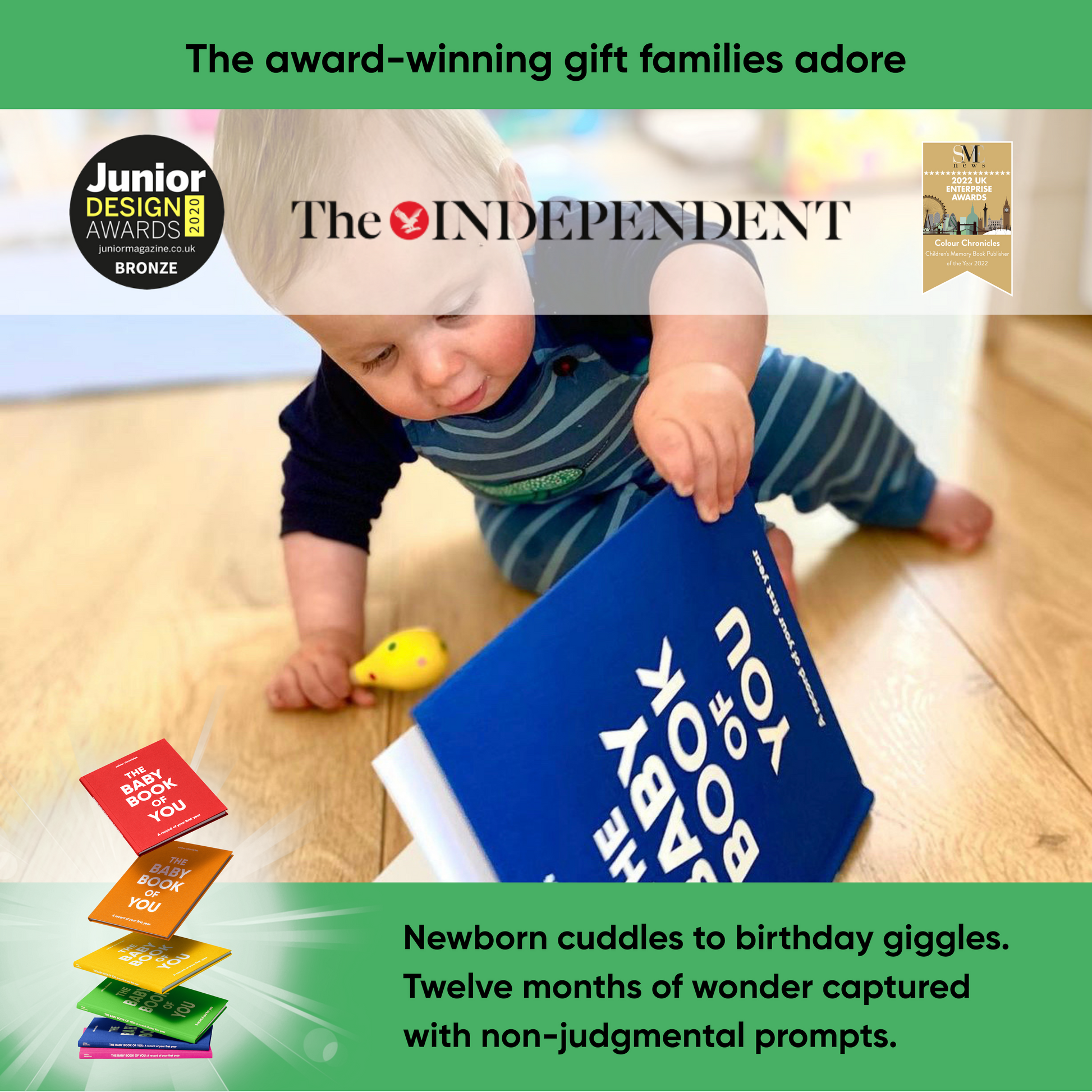 Baby Book of You Record of Your First Year