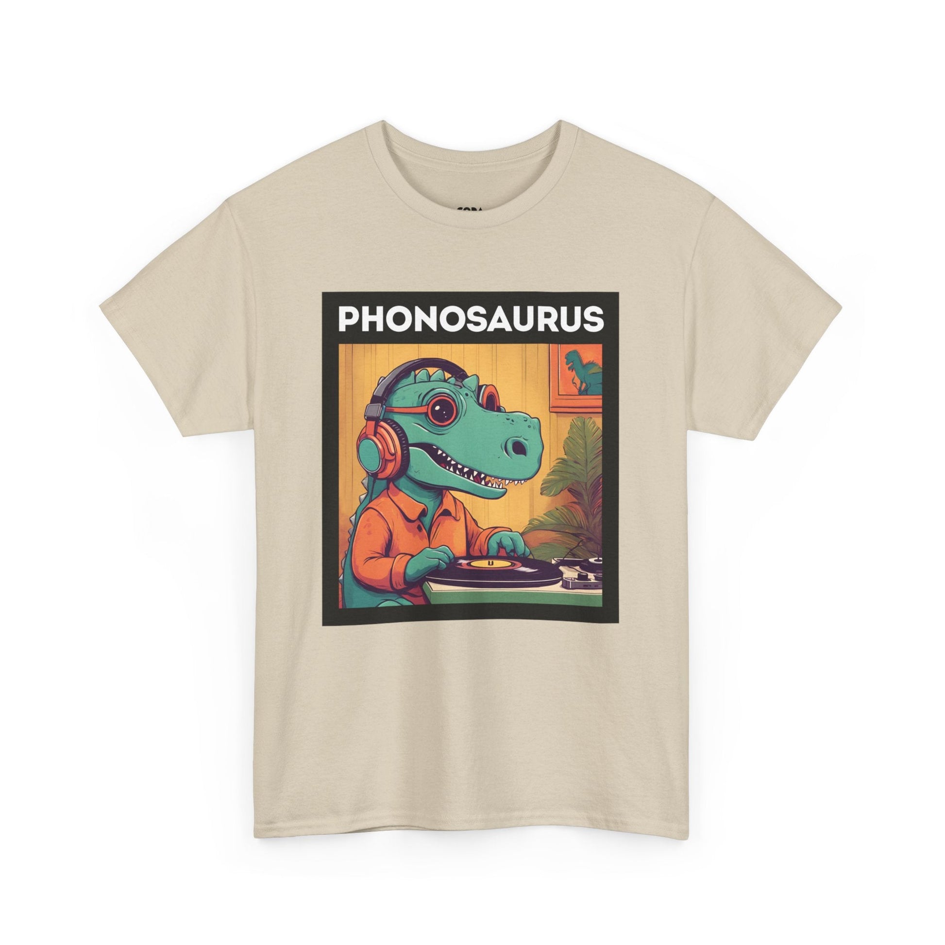Phonosaurus Men's Vinyl T-Shirt