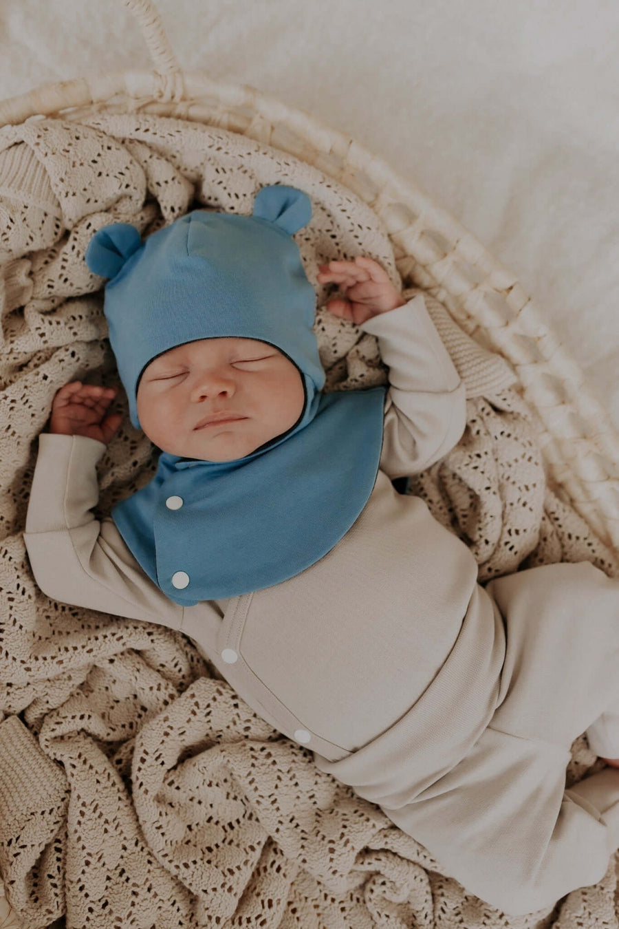 Merino-Lined Baby Balaclava with Cute Ears – Warm & Functional by Breden at brixbailey.com