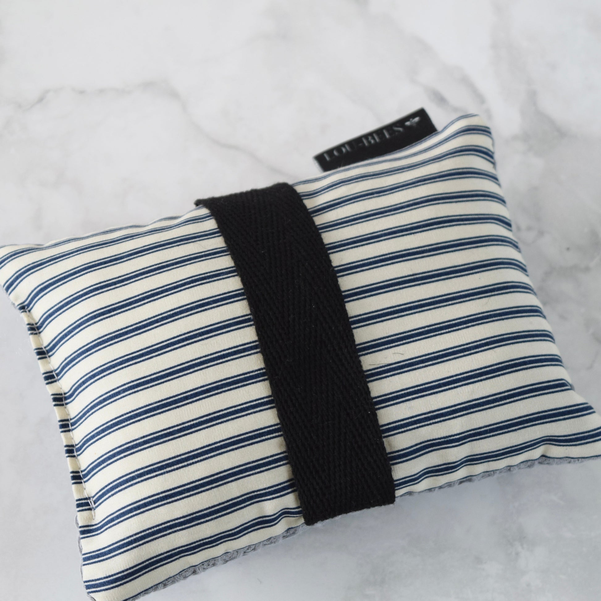 Navy Stripe Dish Sponge