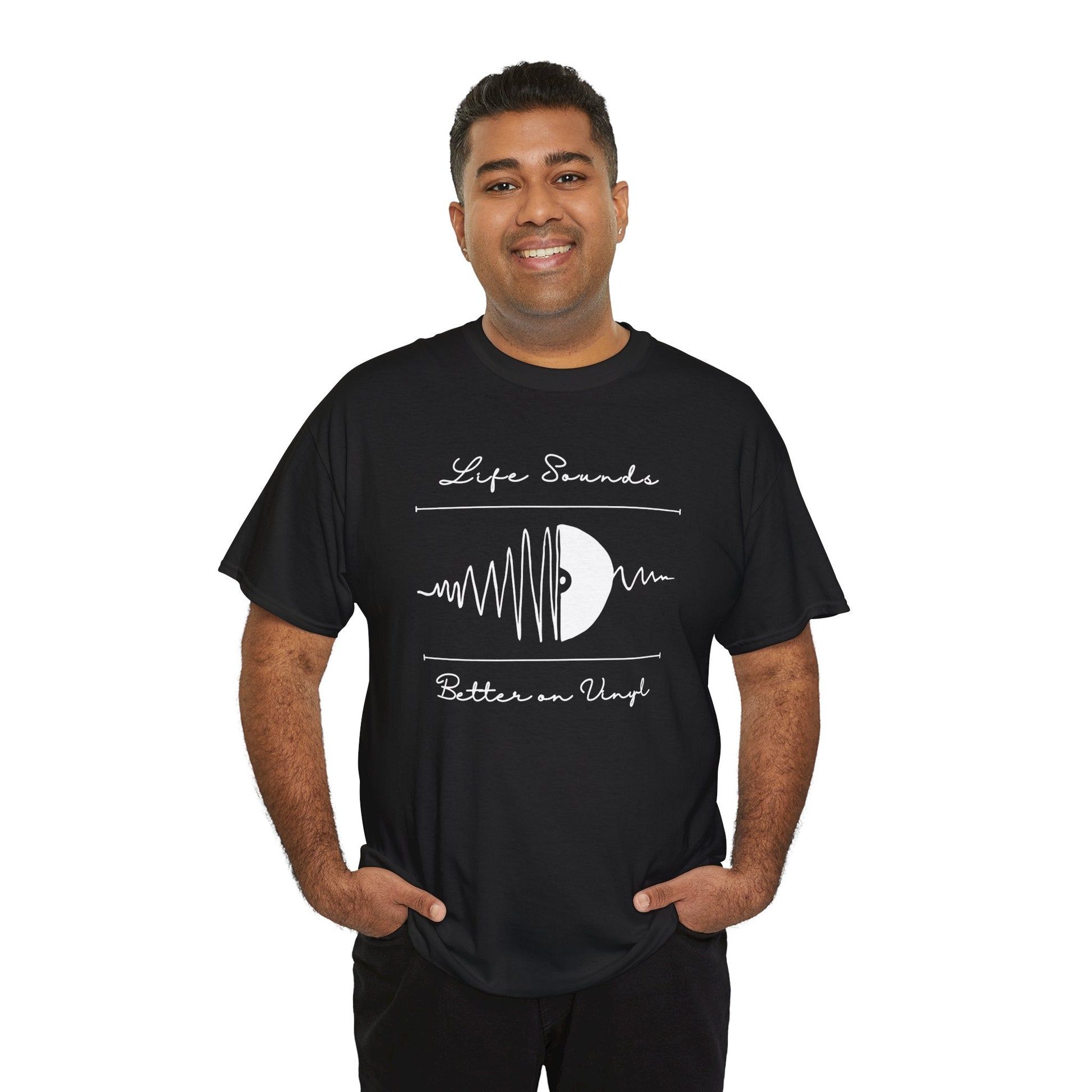 Life Sounds Better on Vinyl Men's T-Shirt