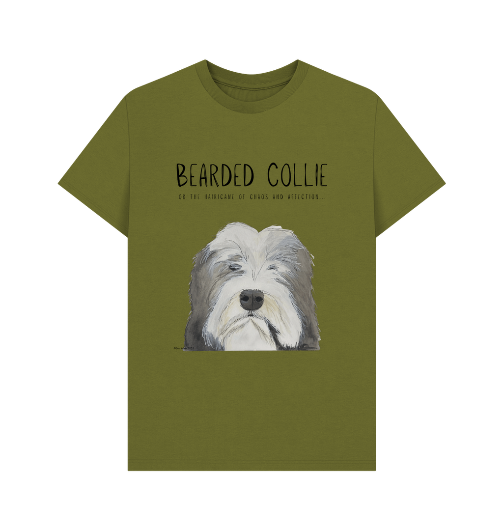 Tame the Fluff—If You Dare: Bearded Collie Men’s Tee