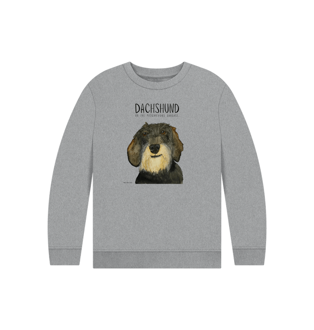 Snuggly Wire Haired Dog Kids' Sweatshirt – Ethically Made Cuteness!