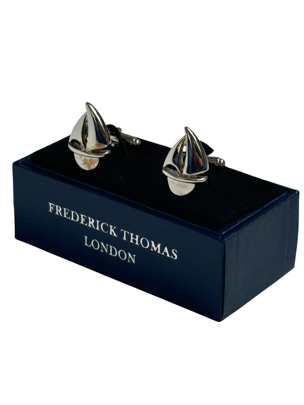 Sailing Boat Silver Cufflinks