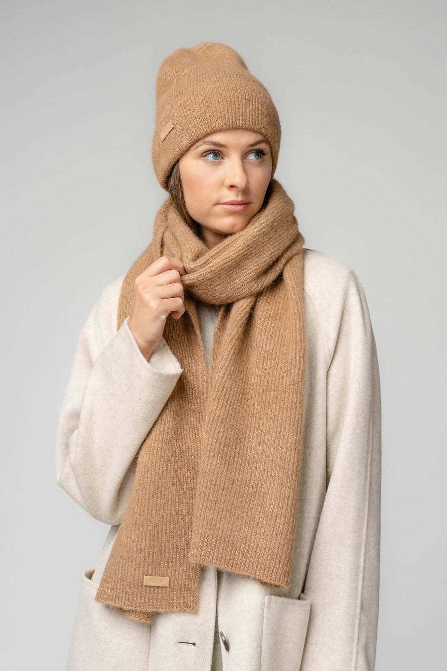 Luxurious Alpaca-Wool Fisherman’s Rib Scarf – Elegant & Cozy by Alpaka at brixbailey.com