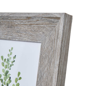 Grey washed 5x7 wooden photo frame with distressed texture for rustic home decor by sostter at brixbailey.com