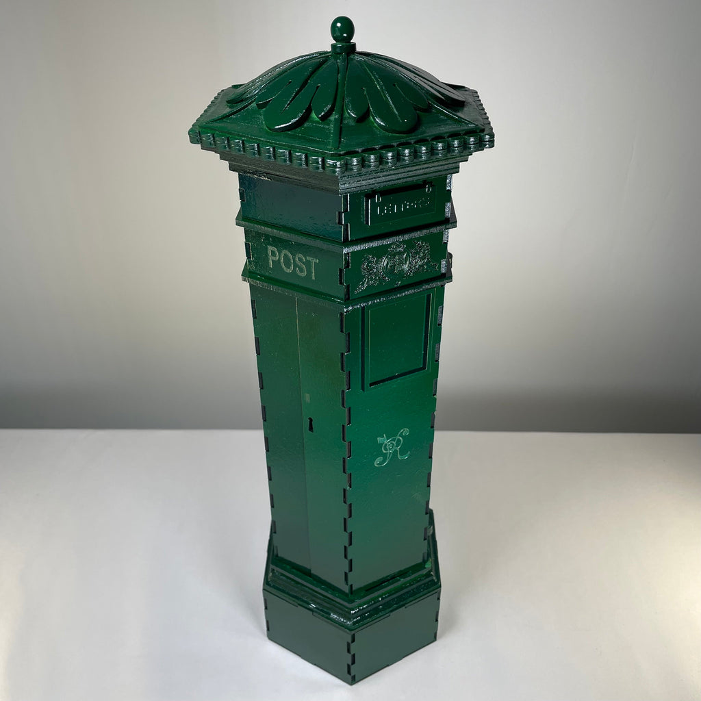 Penfold Pillar Post Box - Pre-Built Model by Curious Rabbit ®
