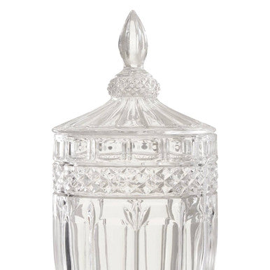Large Drinks Dispenser with Textured Glass
