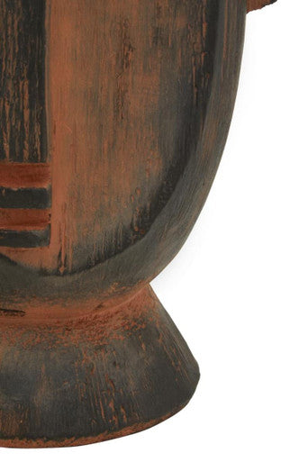 Large Rustic Face Planter